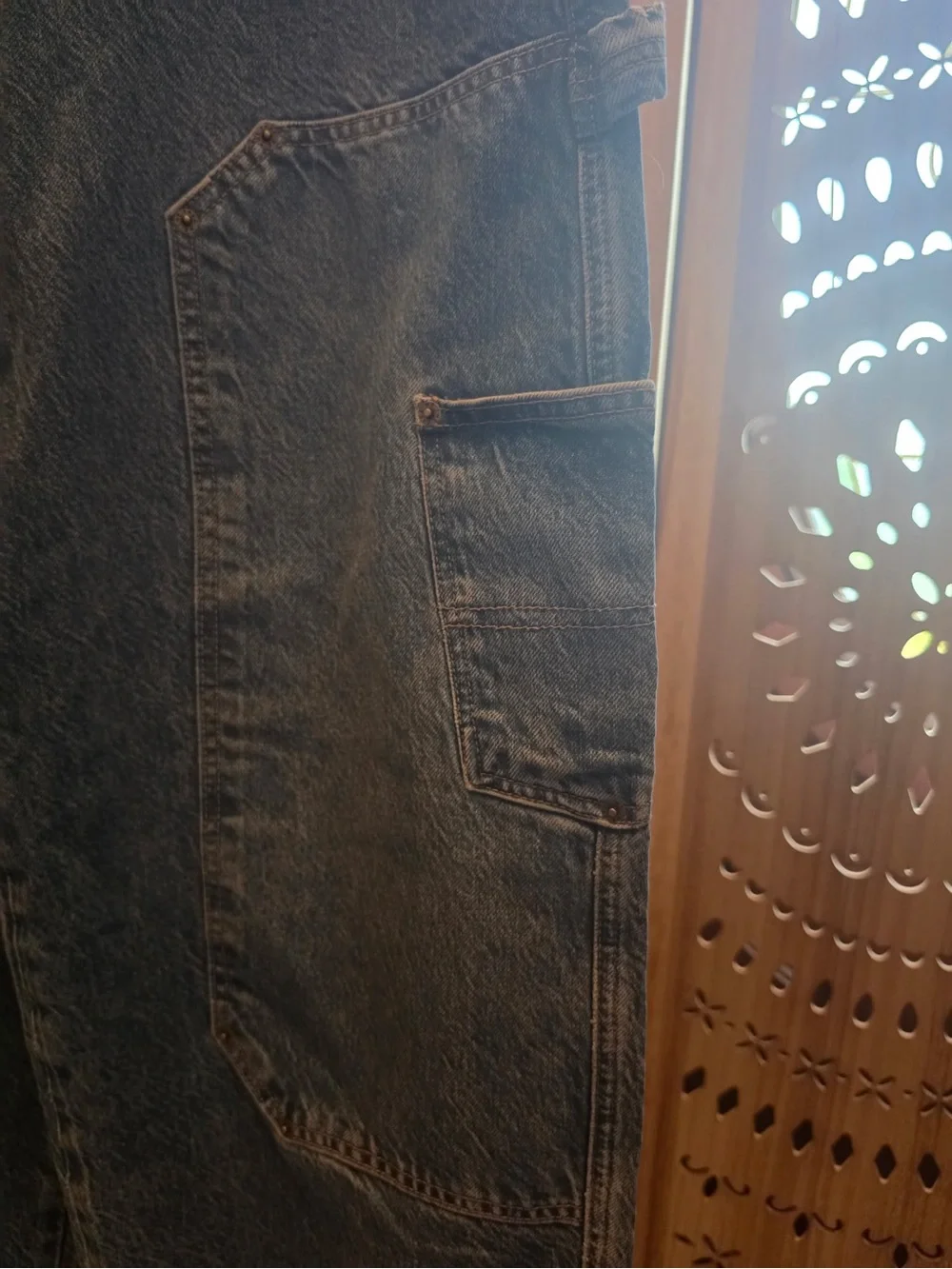 NWOT Free People Loren Carpenter Barrel Jeans - Picture 12 of 14